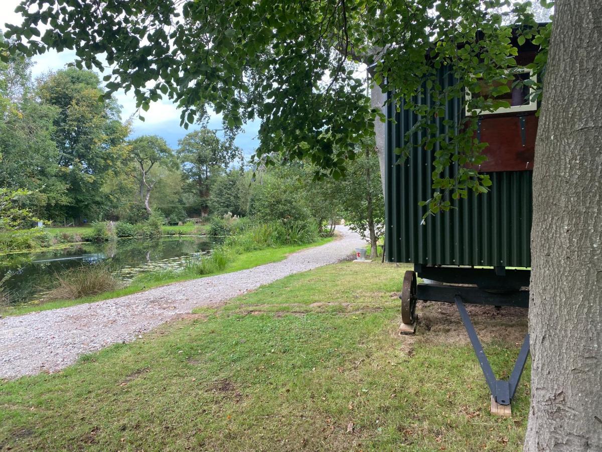 The Shepherd'S Hut - Wild Escapes Wrenbury Off Grid Glamping - Ages 12 And Over Baddiley Экстерьер фото