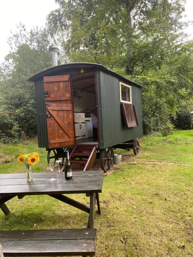 The Shepherd'S Hut - Wild Escapes Wrenbury Off Grid Glamping - Ages 12 And Over Baddiley Экстерьер фото